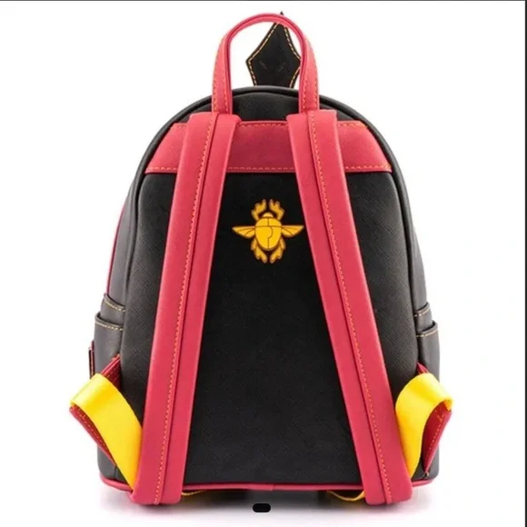 Loungefly NWT Disney Jafar Villains Scene Mini Backpack with Bold Colors - Picture 5 of 5